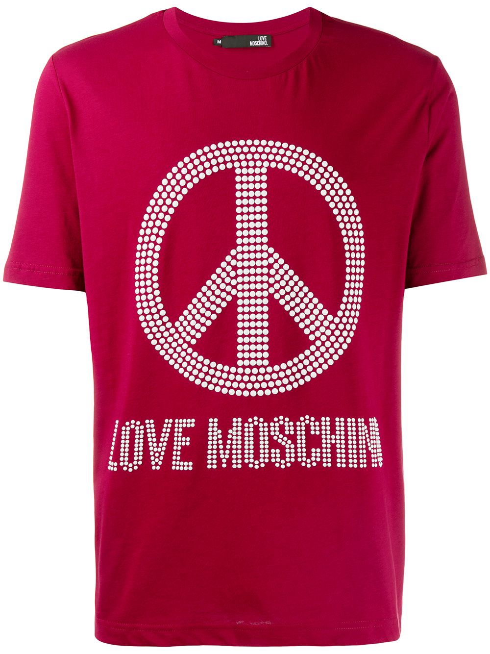 фото Love Moschino футболка Peace & Love