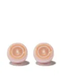 TASAKI 18kt yellow gold M/G TASAKI Sliced earrings - Pink