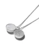 TASAKI 18kt white gold Sliced diamond and pearl pendant