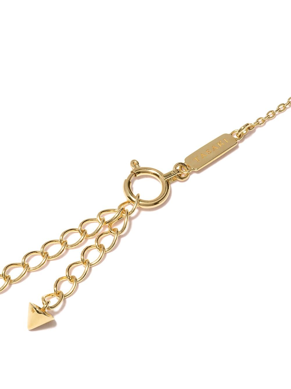 Shop Tasaki 18kt Yellow Gold A Fine Balance Pearl Necklace