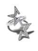 Image 1 of TASAKI 18kt white gold diamond Abstract Star ring