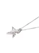 TASAKI 18kt white gold Abstract Star Luce diamond and pearl pendant