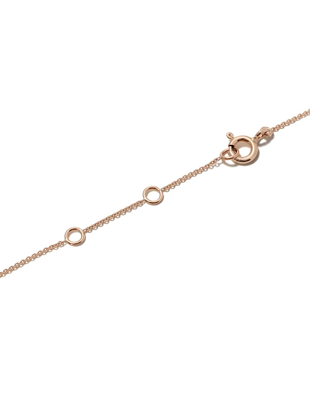 фото As29 18kt rose gold mye diamond necklace