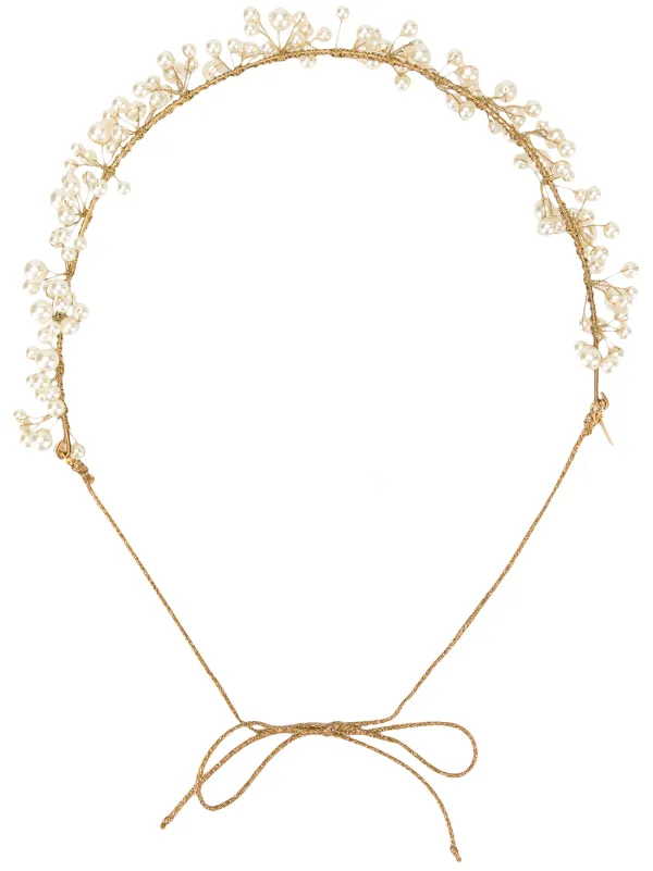 Jennifer Behr Golden Leaves high quality headband