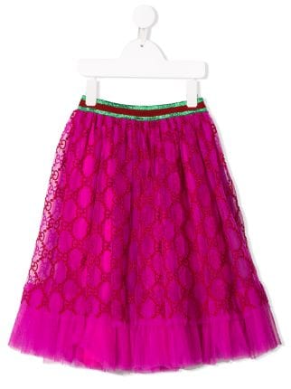 gucci tulle skirt