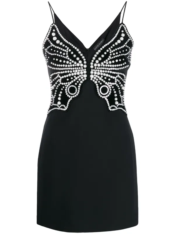 pearl embellished dress