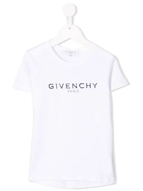GIVENCHY distressed logo T-shirt