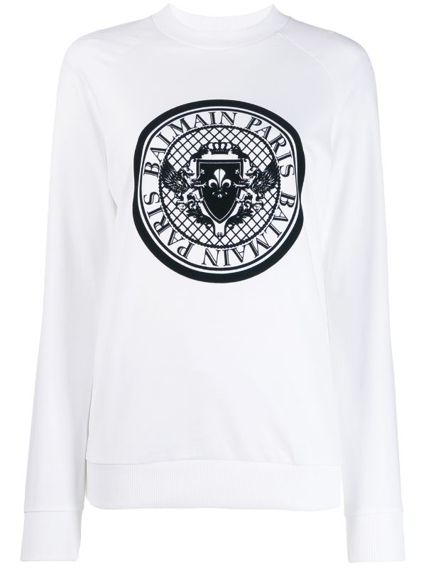 balmain medallion sweatshirt