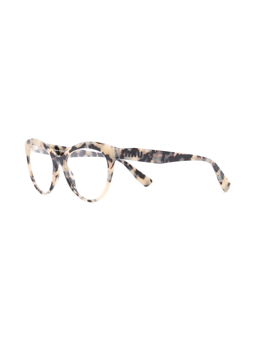 фото Miu Miu Eyewear очки в массивной оправе