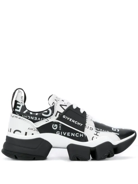 Click to view more detailed imagery on our partner's website Givenchy Black & White Men's Black And White Jaw Logo Sneakers