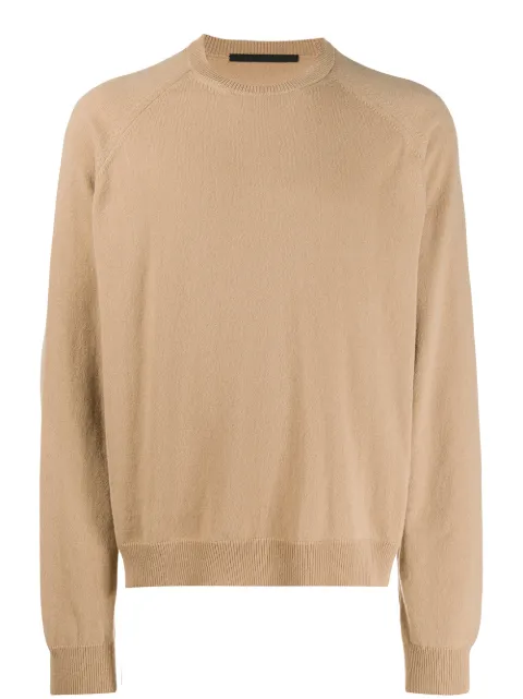 Click to view more detailed imagery on our partner's website Haider Ackermann Fein Gestrickter Pullover In Neutrals