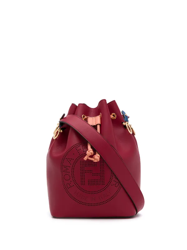 fendi pink bucket bag