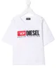 الصورة 1 من Diesel Kids تيشيرت مزين بشعار