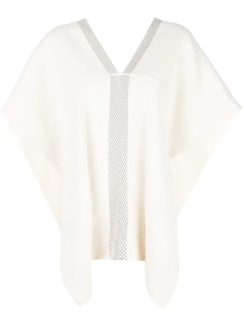 VOZ short-sleeve flared sweater