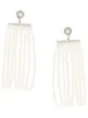 Image 1 of Kenneth Jay Lane pearl fringe earrings