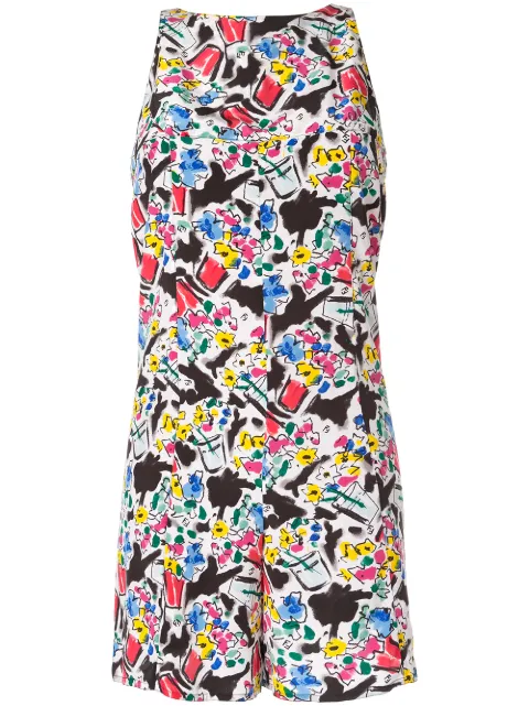 Fendi Pre-Owned 1990s printed silk dresses