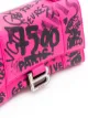 Balenciaga Hourglass XS graffiti print tote