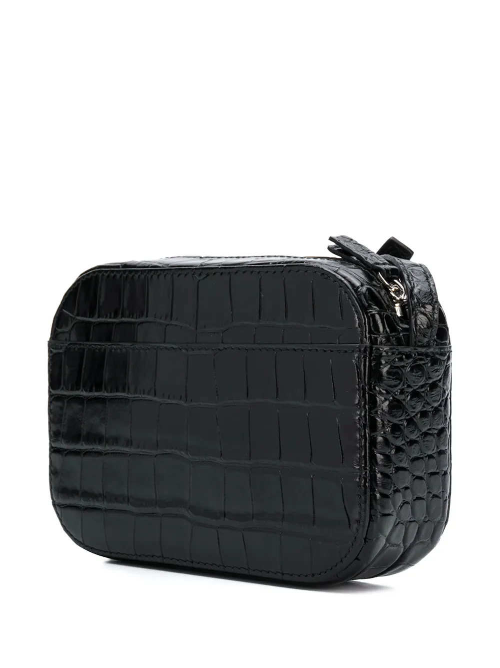 Balenciaga crocodileeffect Camera Bag Farfetch