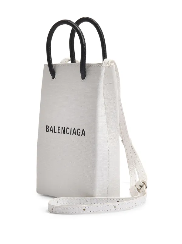 Balenciaga ロゴ トートバッグ | ホワイト | FARFETCH JP