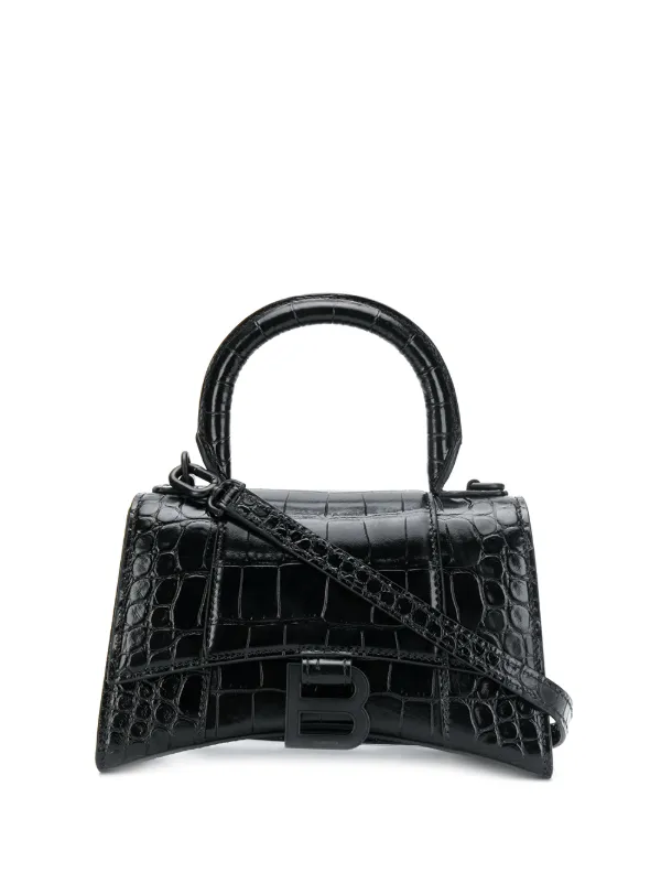 Balenciaga Hourglass XS Top Handle Bag - Farfetch