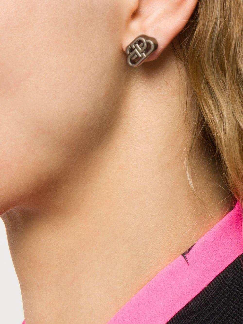 Image 2 of Balenciaga BB XS stud earrings