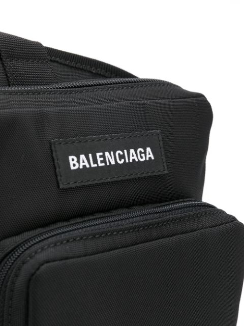 Balenciaga Logo Shoulder Bag - Farfetch