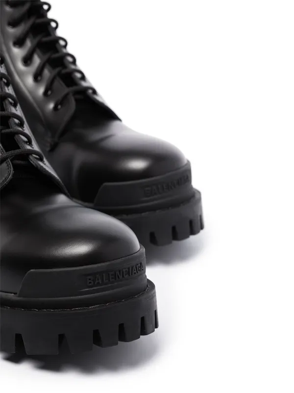 Balenciaga Strike lace-up Boots - Farfetch