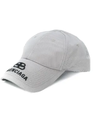 grey balenciaga hat