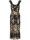 We Are Kindred Harlow floral midi dress - Black