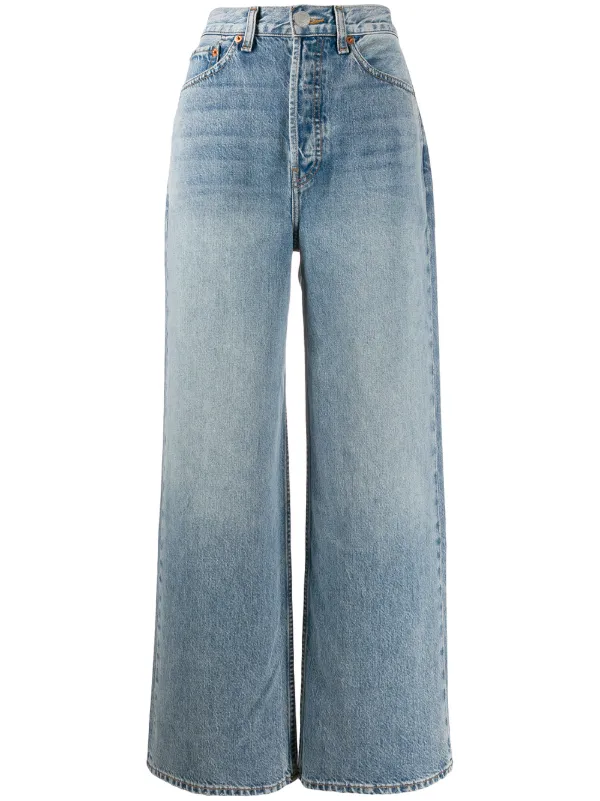 redone flare jeans