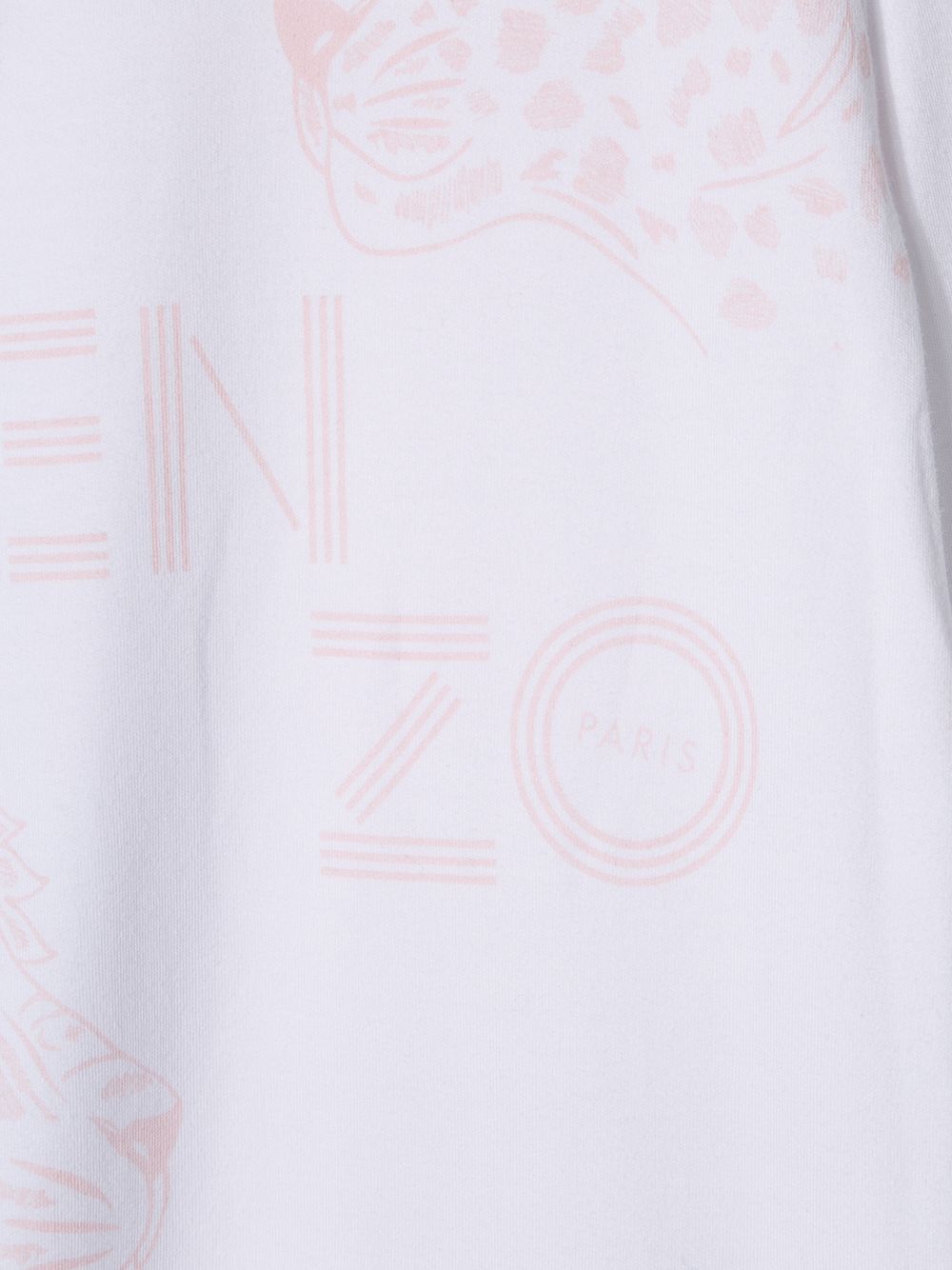 фото Kenzo kids комплект из комбинезона и шапки tiger friends