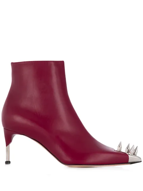 Alexander McQueen spike stud ankle boots