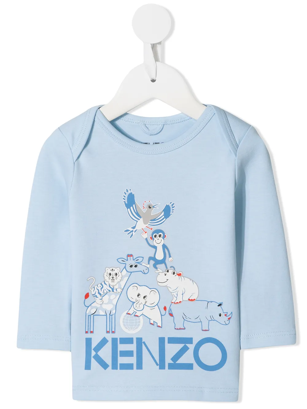 фото Kenzo kids футболка с принтом