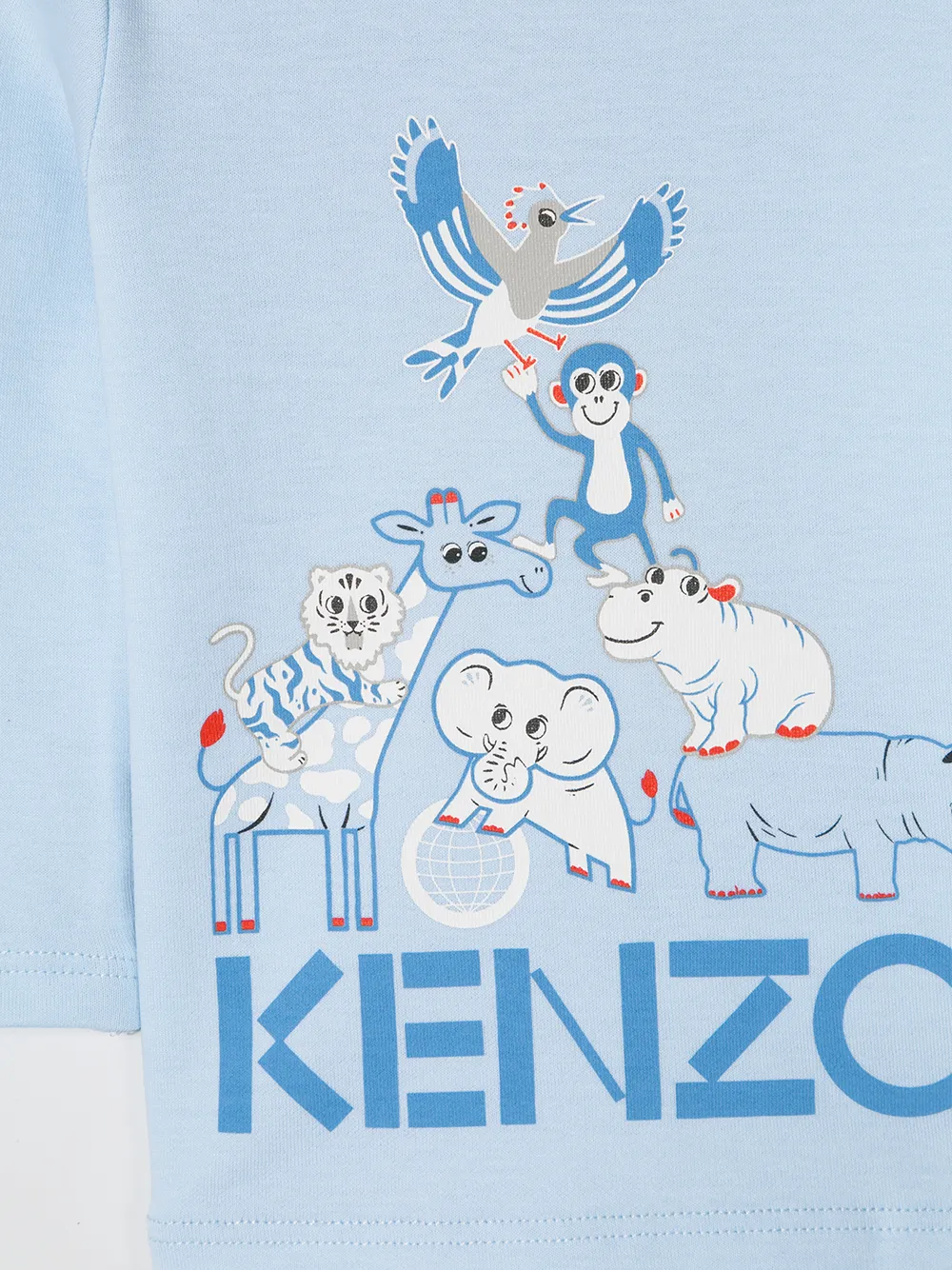 фото Kenzo kids футболка с принтом