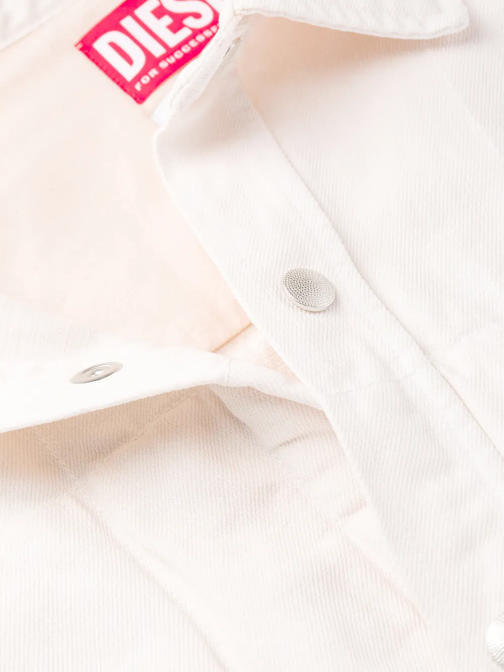 press-stud fastening shirt jacket