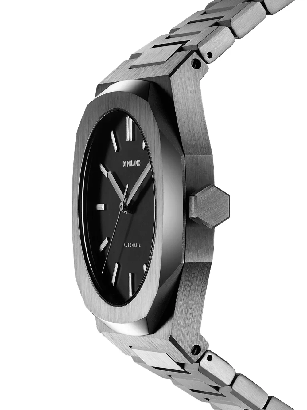  D1 Milano Klassische Armbanduhr   Schwarz 