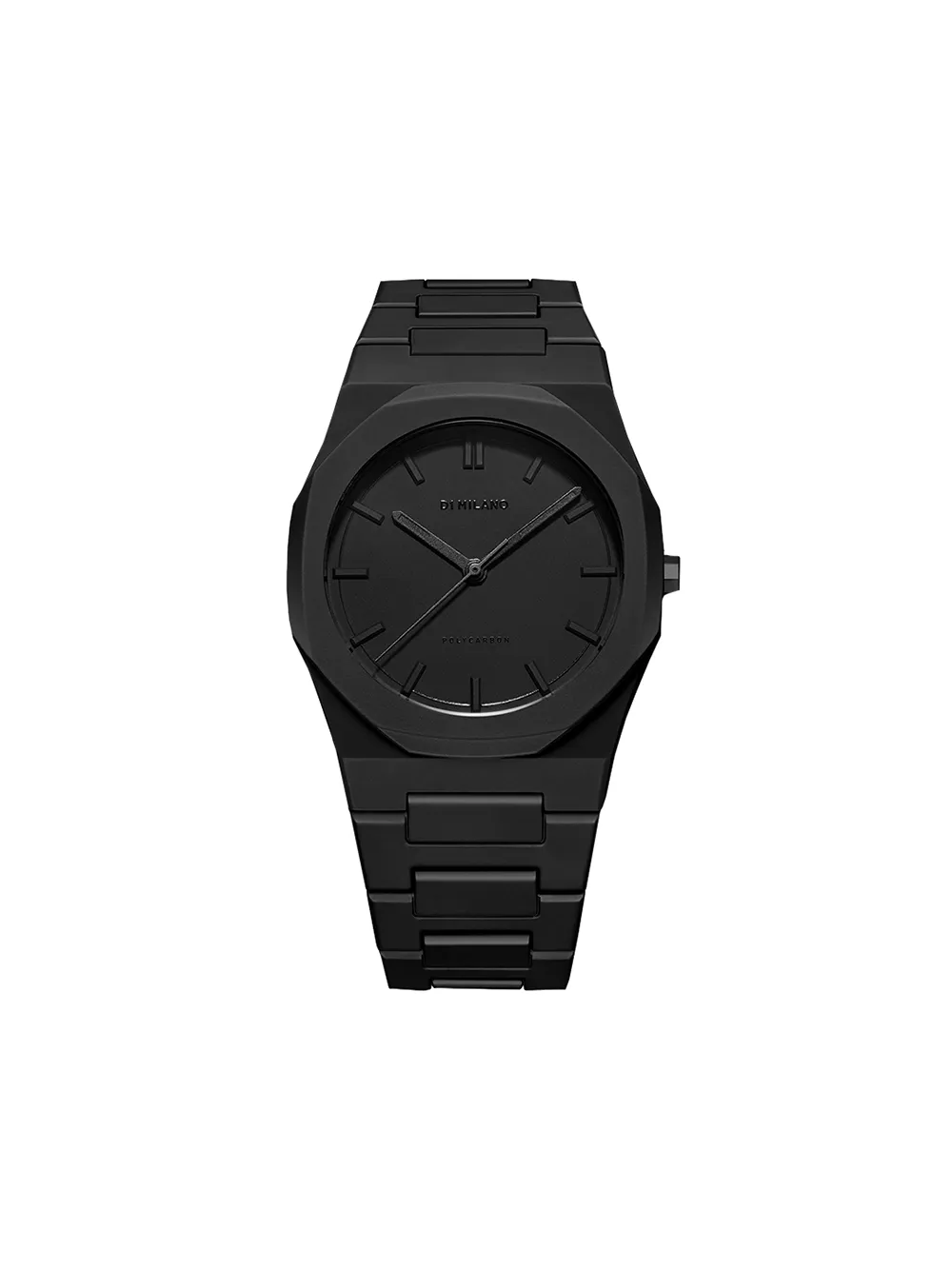 

D1 Milano reloj Shadow Polycarbon de 40.5mm - Negro