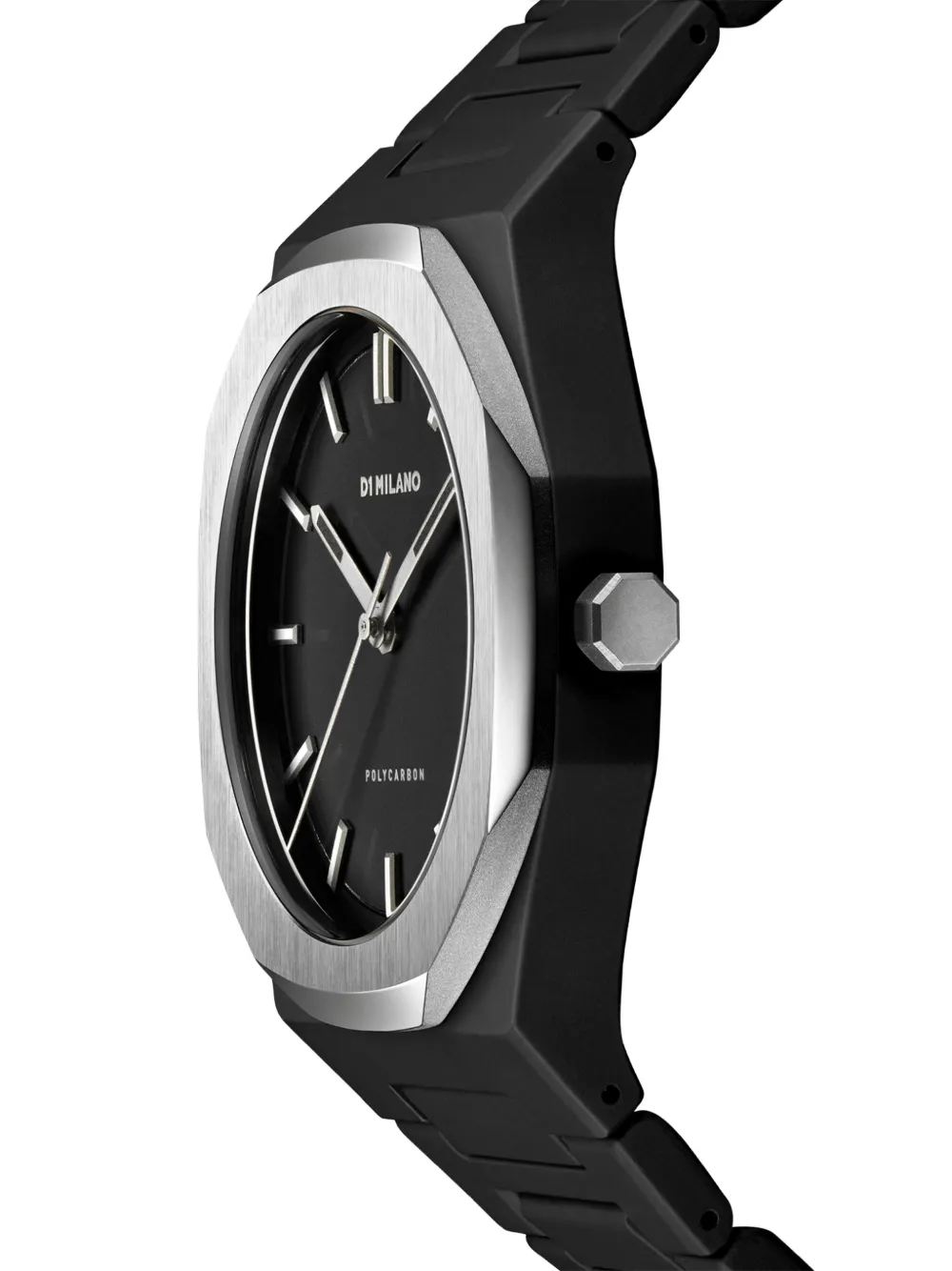  D1 Milano Armbanduhr Aus Polycarbonat   Schwarz 
