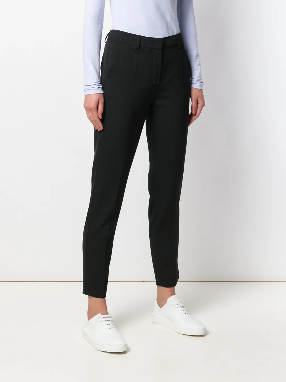 Sportmax Slim-fit pantalon Zwart