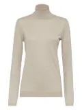 Brunello Cucinelli roll-neck knit jumper - Neutrals