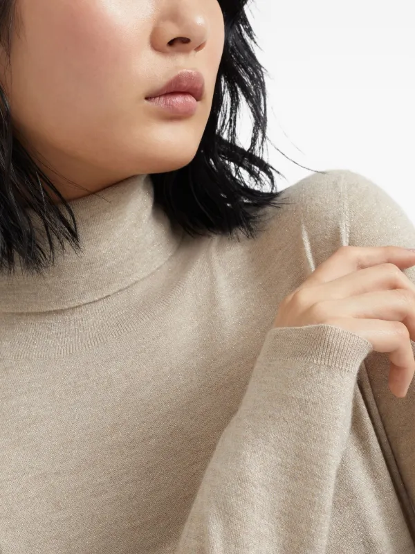 ブルネロクチネリ タートルネック ウールセーター 48 ブルネロクチネリ タートルネック ウールセーター 48