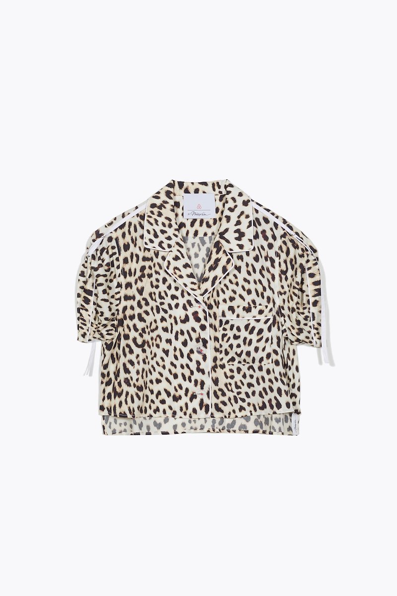 Women's Nashville Airbnb Pajama Set-brown #0 Women's Nashville Airbnb Pajama Set, LEOPARD Natural (Veg)->Cotton Women's Nashville Airbnb Pajama Set from 3.1 Phillip Lim.- 2
