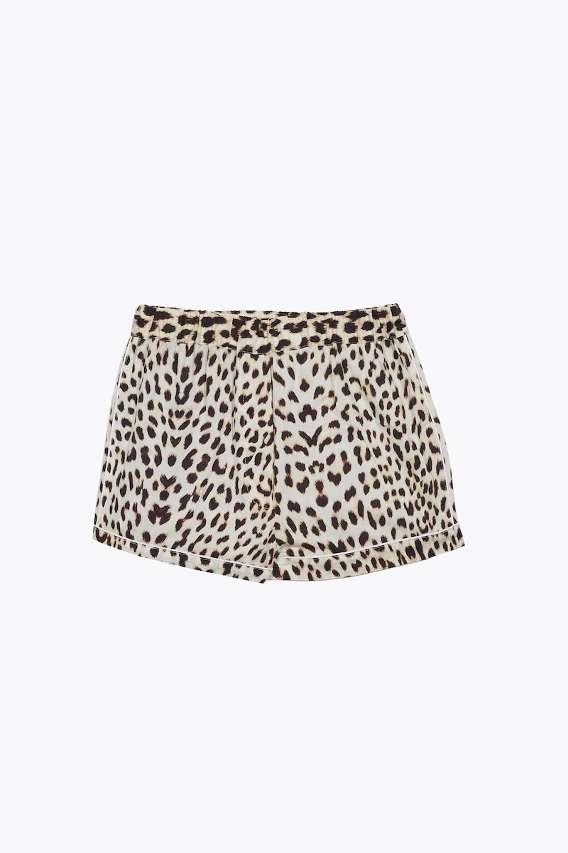 Women's Nashville Airbnb Pajama Set-brown #1 Women's Nashville Airbnb Pajama Set, LEOPARD Natural (Veg)->Cotton Women's Nashville Airbnb Pajama Set from 3.1 Phillip Lim.- 3