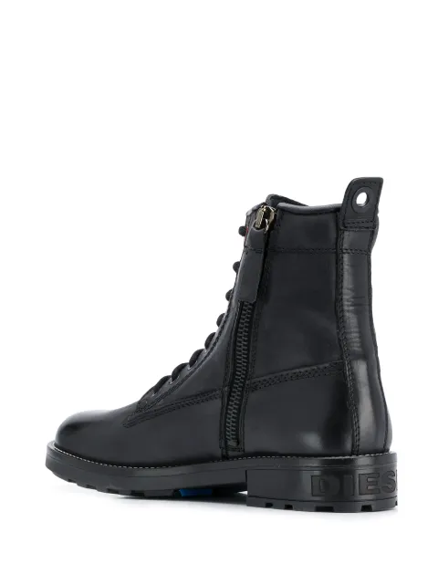diesel lace up boots
