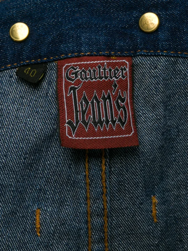 Jean Paul Gaultier Pre-Owned 1993 High Rise Suspender wide-legged