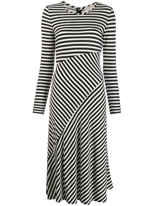 michael kors black and white dress