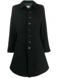 Jean Paul Gaultier Pre-Owned Military style coat - Black