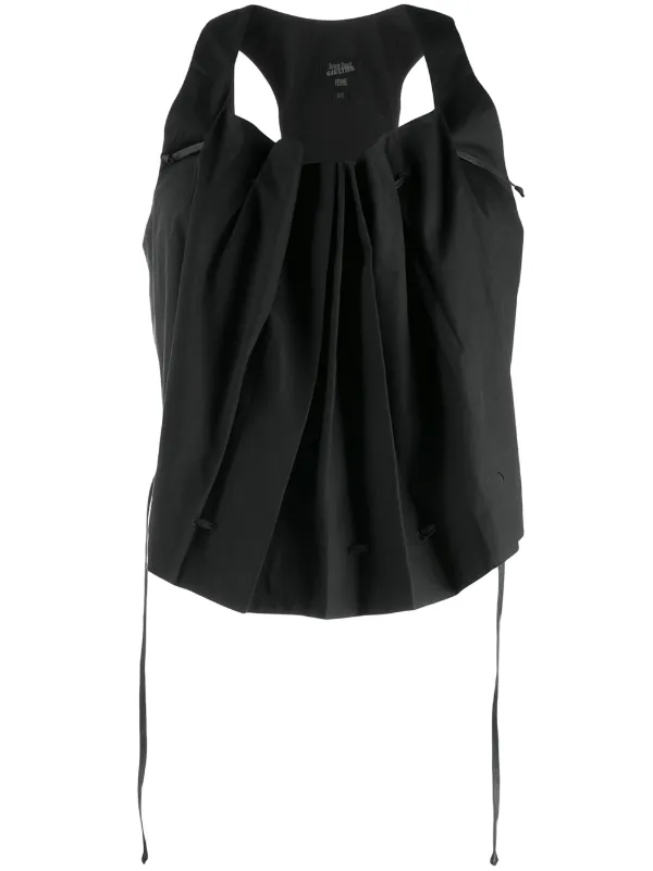 Jean Paul Gaultier タンクトップ 48 黒 Jean Paul Gaultier タンクトップ 48 Jean Paul Gaultier(ジャン