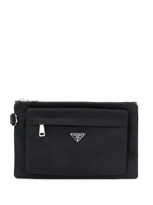 Logo Plaque Clutch