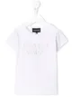 الصورة 1 من Emporio Armani Kids تيشيرت بطبعة شعار براق